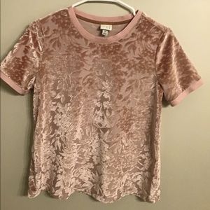 A new day velvet printed shirt